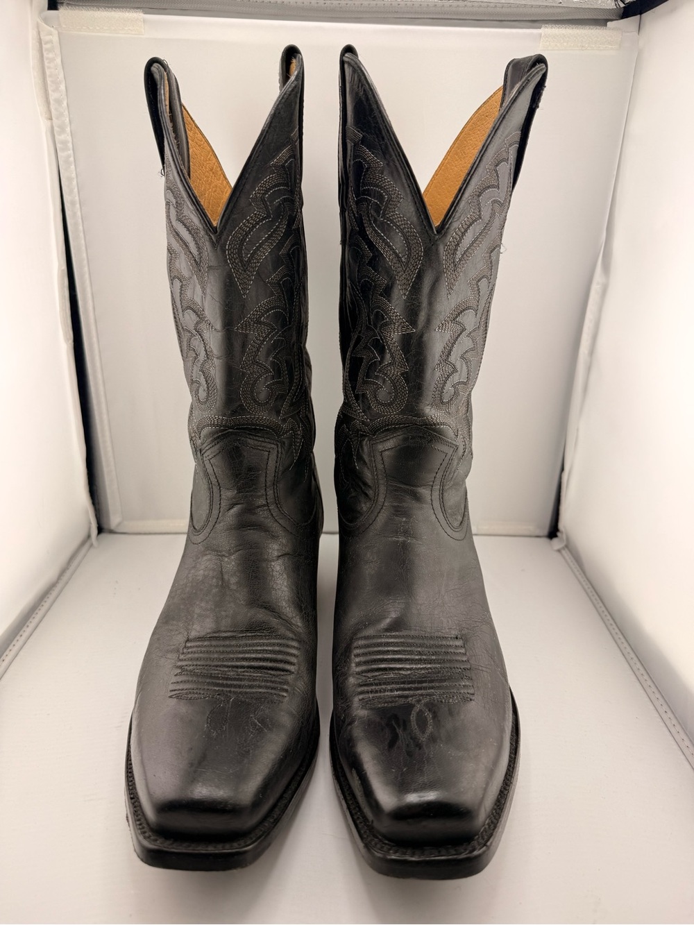 MOONSHINE SPIRIT® MEN'S MAD CAT WESTERN BOOTS - SQUARE TOE - Picture 2 of 11
